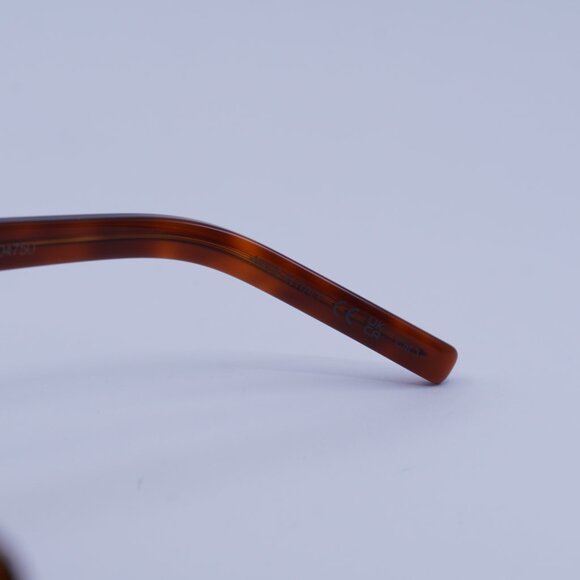 Saint Laurent SL451 005 Sunglasses Light Havana Square Frame, Brown Lenses - Picture 8 of 11